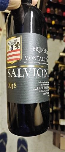 Toscane Brunello di Montalcino Salvioni La Cerbaiola 2018