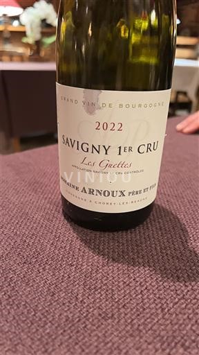 Bourgondië Niet gespecificeerd Premier Cru Domaine Arnoux Père et Fils Les Guelottes 2022