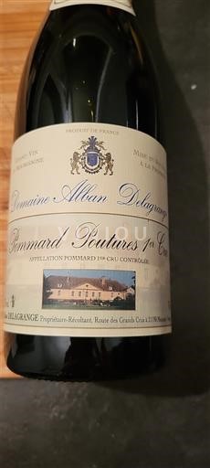 Bourgogne Pommard Premier Cru Domaine Albert Delagrange Pommard Poutures 1er Cru Ikke årgangsbestemt