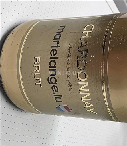 Mosela luxemburguesa Moselle Luxemburguesa Martelange Chardonnay Brut Não Sazonado