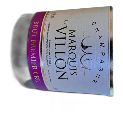 Champaña Champán Marquis de Villon Brut Premier Cru Sin añada