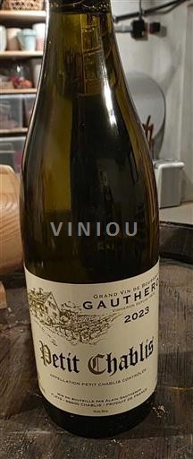 Bourgogne Petit-chablis Alain Gautheron 2023
