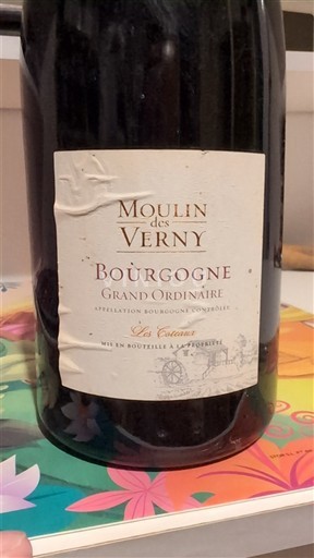 Burgundi Bourgogne Moulin des Verny Les Corvées 2018