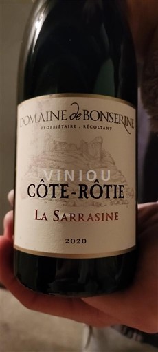 Rhônevallei Côte-rôtie Domaine Bonserine La Sarrasine 2020