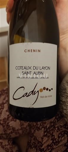 Loire Valley Unspecified Cady Chenin 2021