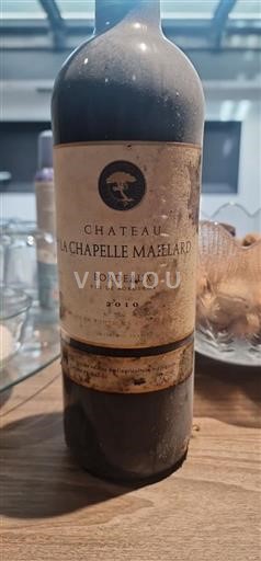 Вина Rouge sec Chateau La Chapelle Maillard 2010 Франція Бордо AOC