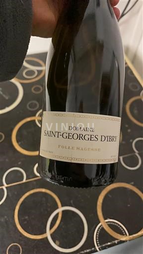 Languedoc a Roussillon Côtes de Thongue Domaine Saint-Georges d'Ibry Folle Sagesse Neročník