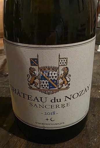 Dolina Loare Sancerre Château Nozay 2018