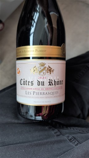 Valle del Ródano Côtes del Ródano Cave d'Augustin Florent Les Pierrasques 2024