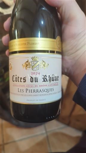 Rhône Valley Côtes-du-Rhône Cave d'Augustin Florent Les Pierrasques 2024