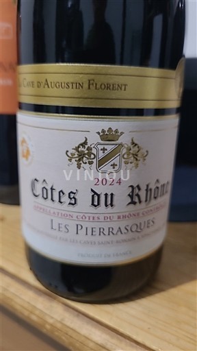 Рона долина Кот дю Рон Cave d'Augustin Florent Les Pierrasques 2024