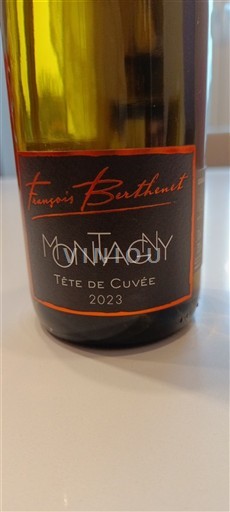 Bourgogne Montagny François Berthemet Tête de 2023