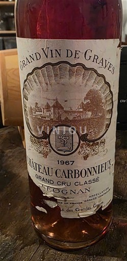 Bordéus Pessac-Léognan Château Carbonnieux 1967