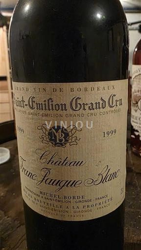Bordeaux Saint-Émilion Grand Cru Grand Cru Château Franc Pourque Blanc 1999