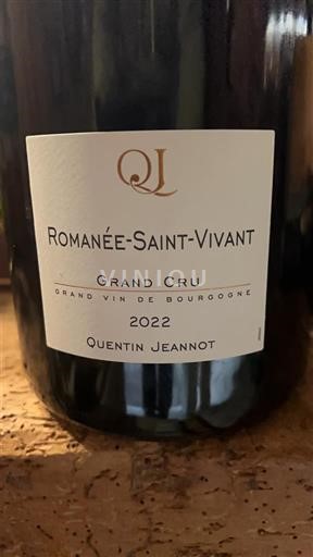 Burgund Romanée-Saint-Vivant Grand Cru Quentin Jeannot 2022