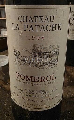 Bordeaux Pomerol Château La Patache 1998