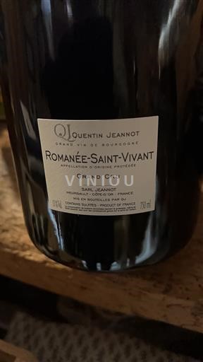 Burgund Romanée-Saint-Vivant Grand Cru Quentin Jeannot 2022