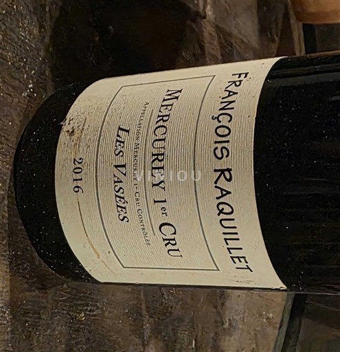 Borgoña No especificado Premier Cru François Raquillet Les Vassettes 2016