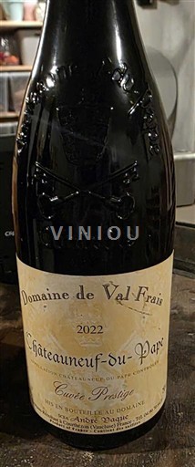 Rona dolina Châteauneuf-du-Pape Domaine Val-Frais Prestige 2022