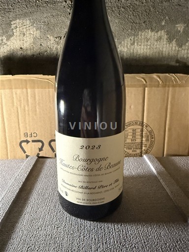 Bourgogne Hautes Côtes de Beaune Domaine Billard Père et Fils 2023