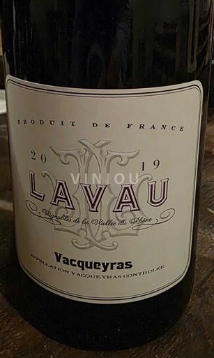 Rhône Valley Vacqueyras Lavau 2019
