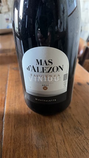 Languedoque Faugères Mas d'Alezon Montfalette 2021