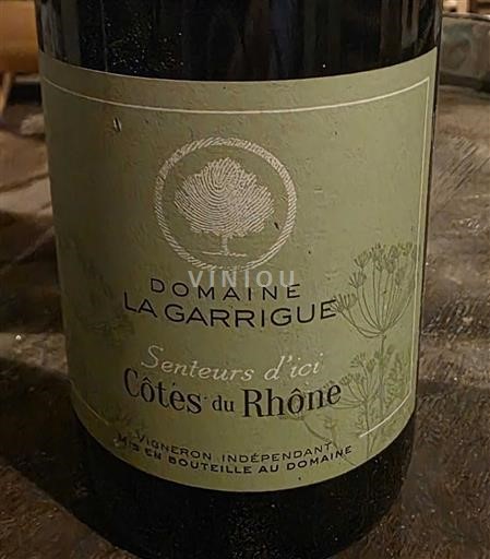 Rhône Valley Côtes-du-Rhône Domaine La Garrigue Senteurs d'ici 2021