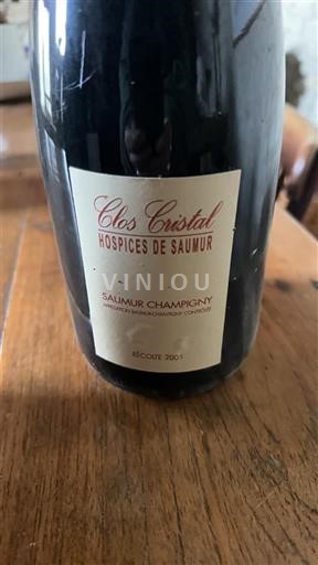 Vallée de la Loire Saumur-champigny Clos Cristal Hospices de Saumur 2005