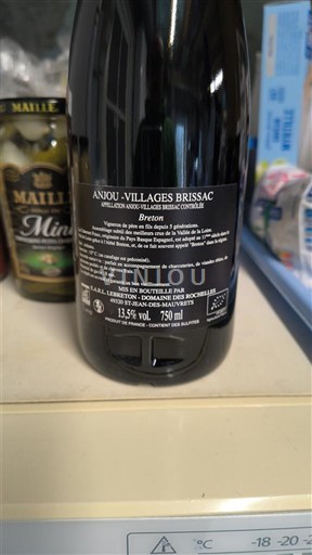 Loire Valley Anjou Villages Brissac Domaine S Rochers Breton Non-Vintage