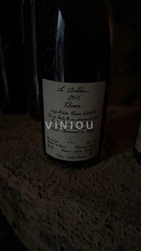 Valle del Loira Chinon Château Coulaine La Diablesse 2015