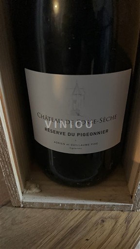 Loire Valley Saumur Château Fosse-Sèche Réserve du Pigeonnier 2010