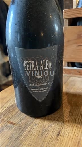 Loire Valley Anjou Villages Brissac Domaine Bablut Petra Alba 2005