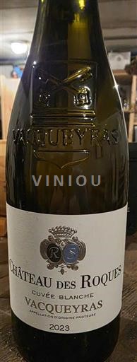 Rhône Valley Vacqueyras Château S Roques Blanche 2023