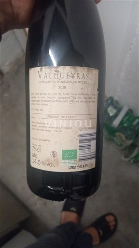 Rhône Valley Vacqueyras Maison Laurent 2019