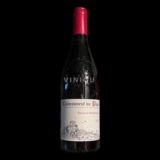 Rhônen laakso Châteauneuf-du-Pape Baron de Montfaucon 2020