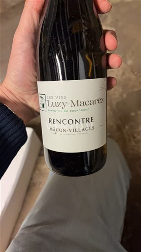 Burgund Mâcon und Mâcon-Dörfer Les Vins Luzy-Macarez Rencontre Ohne Jahrgang