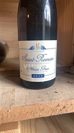 Borgoña Saint-Romain Alain Gras 2018