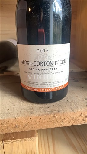 Бургундія Не вказано Premier Cru Domaine Tollot-Beaut Les Fournieres 2016