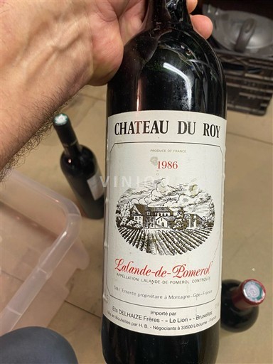 Bordeaux Lalande-de-Pomerol Château Roy 1986