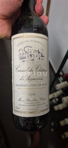 Bordeaux Niet gespecificeerd Château Carmel du Aiguevive 2000