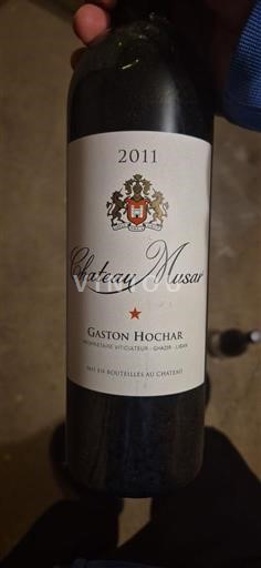 Бекаа Не вказано Château Musar 2011