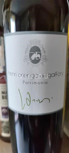 Korsika Patrimonio Henri Orenga de Gaffory 2017