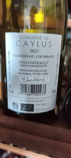 Languedoc Ospecificerad Domaine Caylus Chardonnet-Colombard 2023