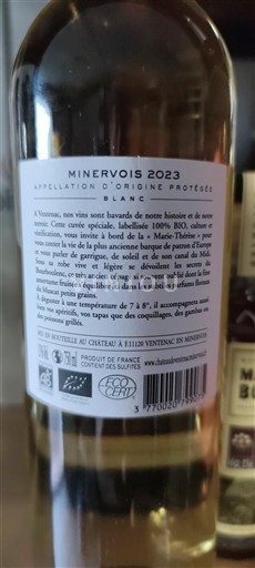 Languedoc Minervois Château Ventenac Marie Thérèse 2023