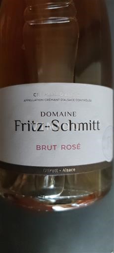 Elsass Crémant d'Alsace Domaine Fritz-Schmitt Brut Rosé Ohne Jahrgang