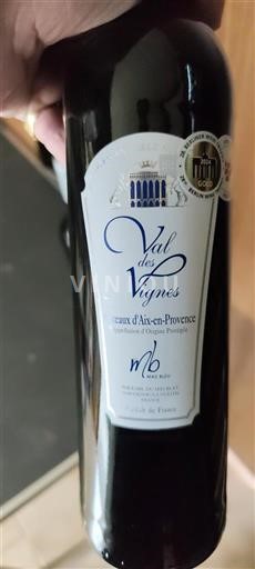 Provence Coteaux d'Aix-en-Provence Val des Vignes 2019