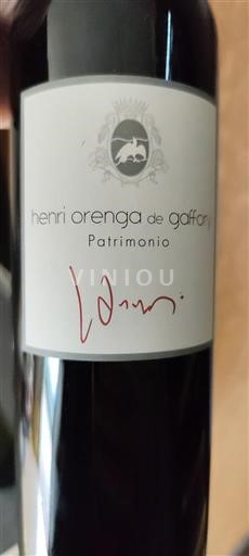 Korsika Patrimonio Henri Orenga de Gaffory 2020