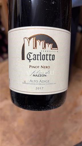 Veneto Valdadige Ferruccio Carlotto Filar di Mazon 2017