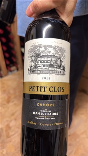 Південний Захід Канор✍ Jean-Luc Baldès - Clos Triguedina Petit Clos 2014