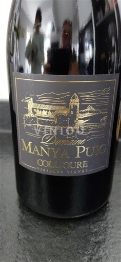 Roussillon Collioure Domaine Manya Puig Vieilles Vignes 2024